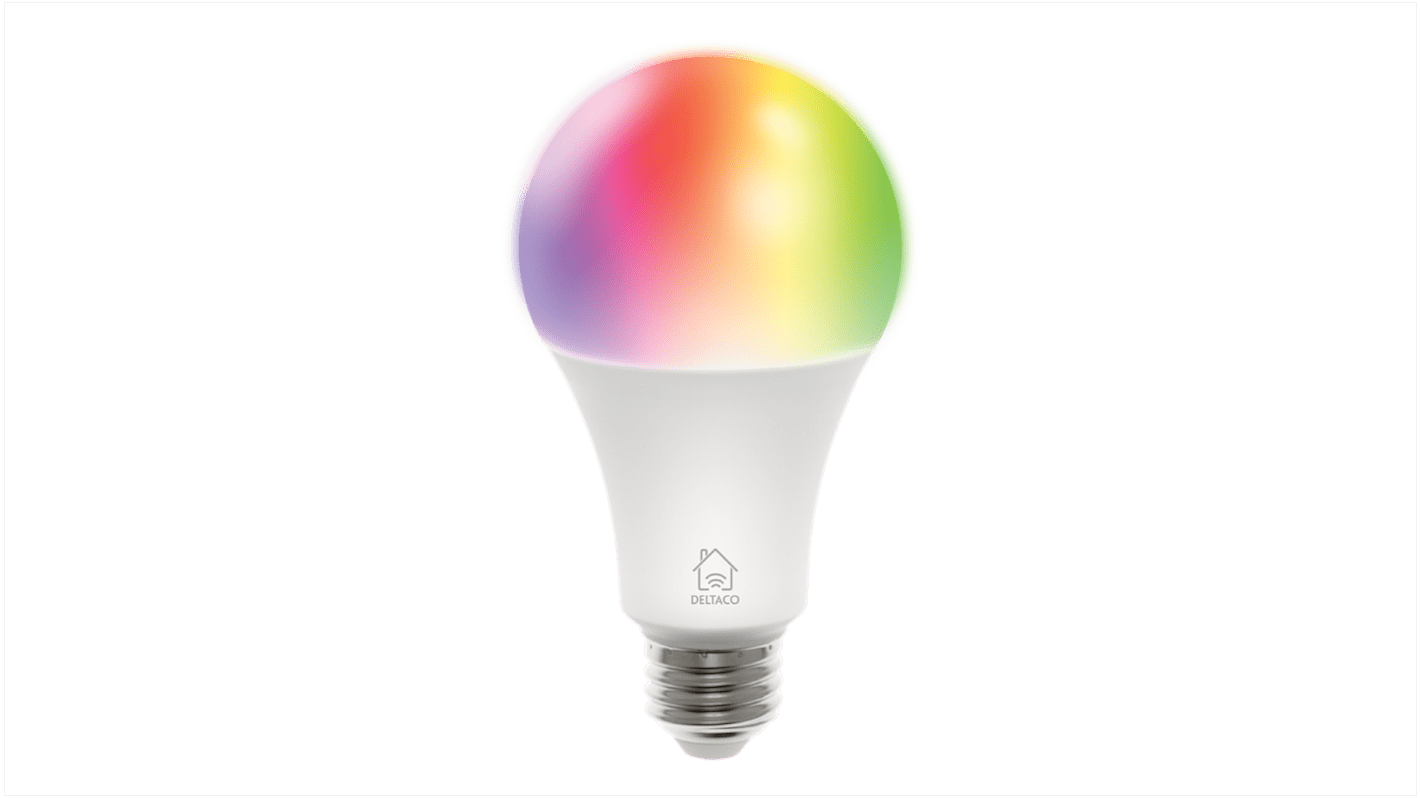 Deltaco 5 W E14 LED Smart Bulb, Cool White, RGB, Warm White