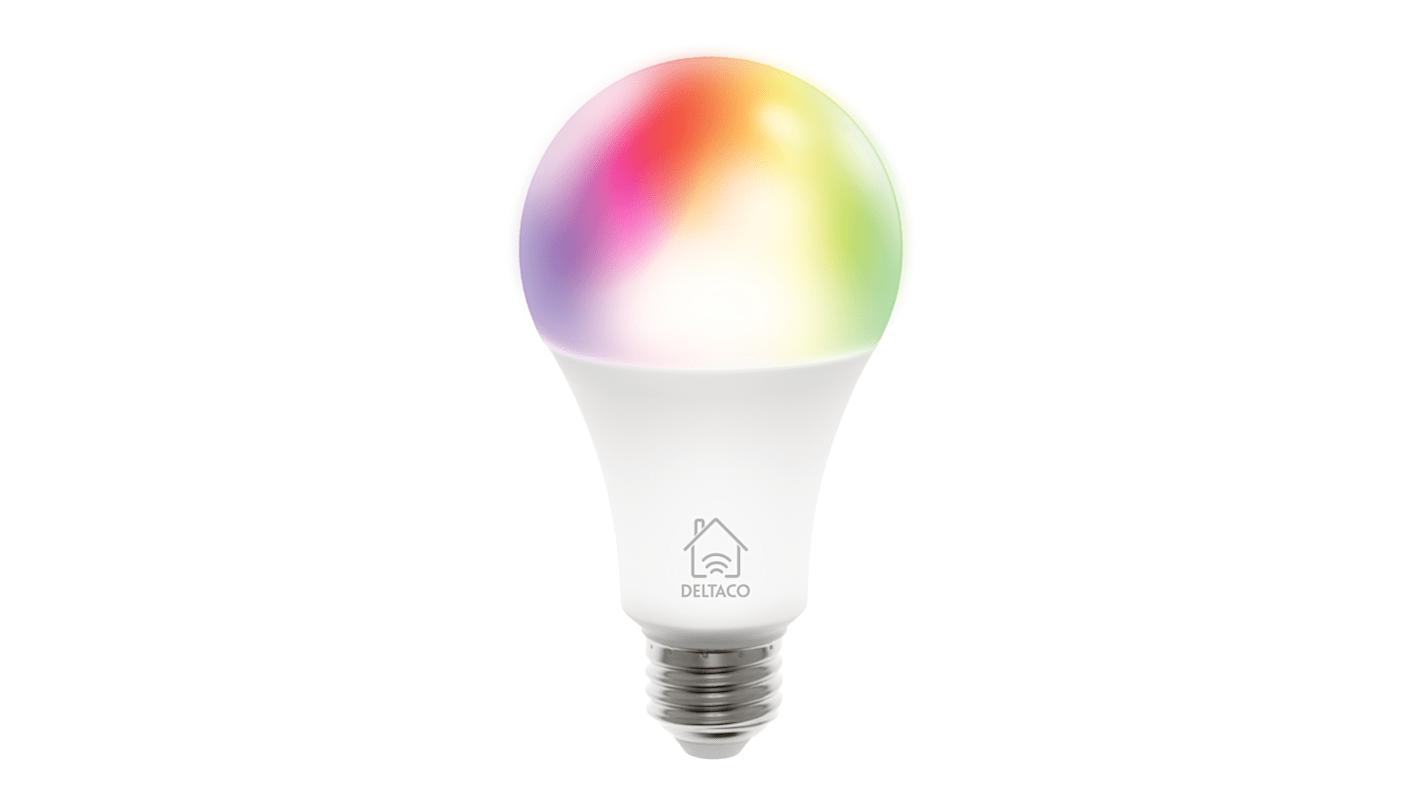 SMART HOME RGB LED-lamp, E27, WiFi, 9W,