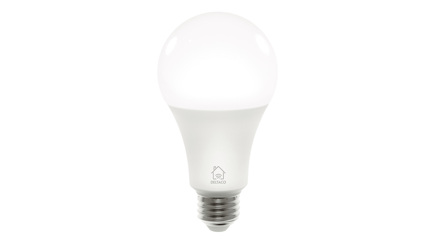 Ampoule intelligente Deltaco 9 W Blanc