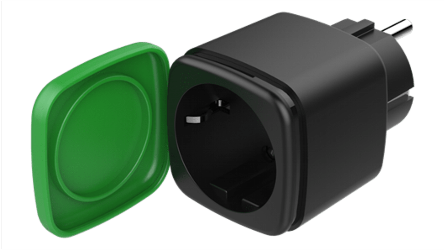Deltaco Stikprop, 13A, 240 V AC, Plug-in Type F – tysk Schuko, Wi-Fi