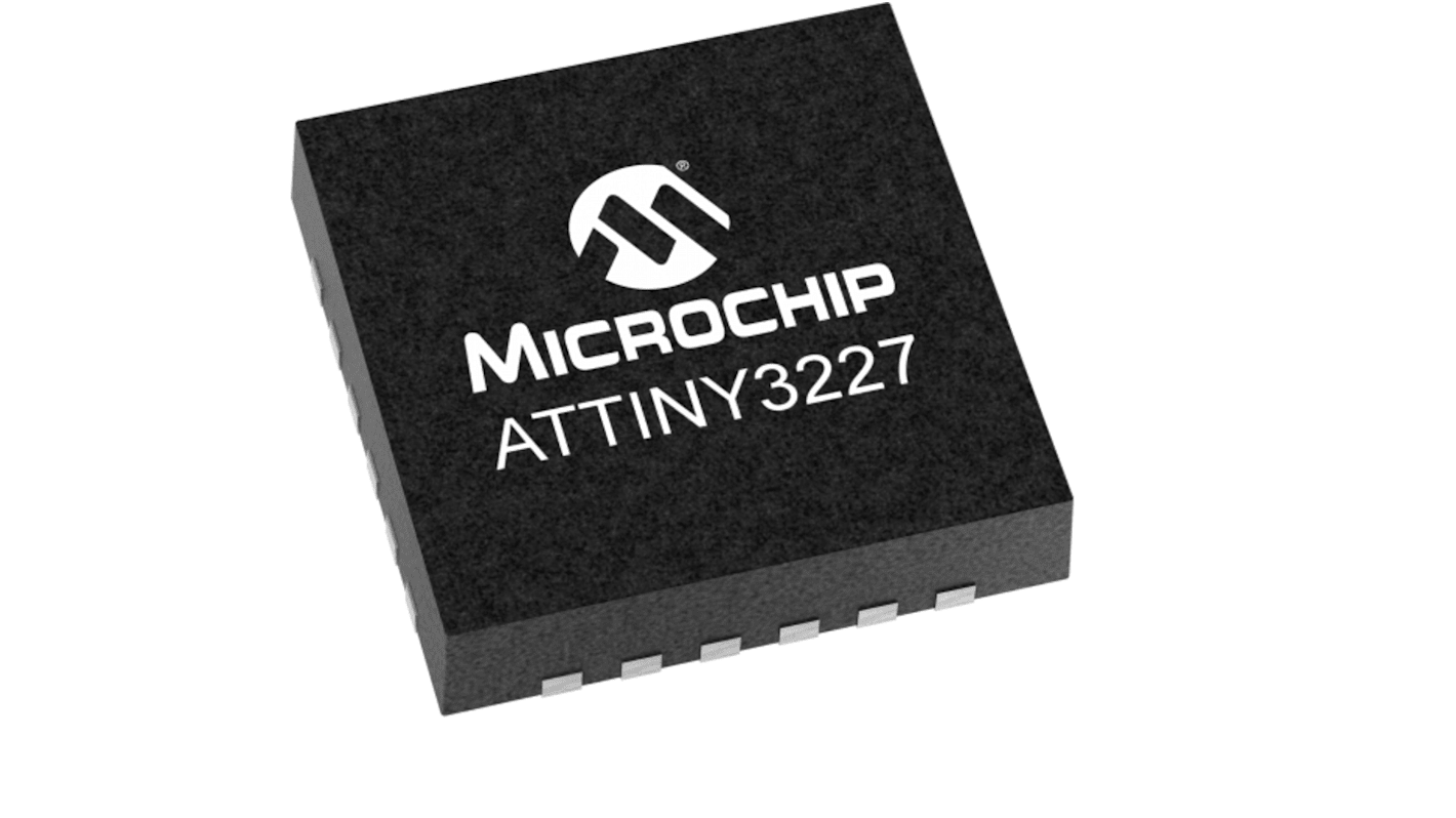 Microchip Mikrocontroller AVR AVR CPU SMD 32 KB VQFN 24-Pin 20MHz