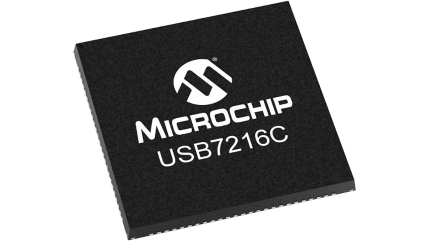 Hub USB Microchip, protocolli USB 3.1, VQFN, 100 Pin