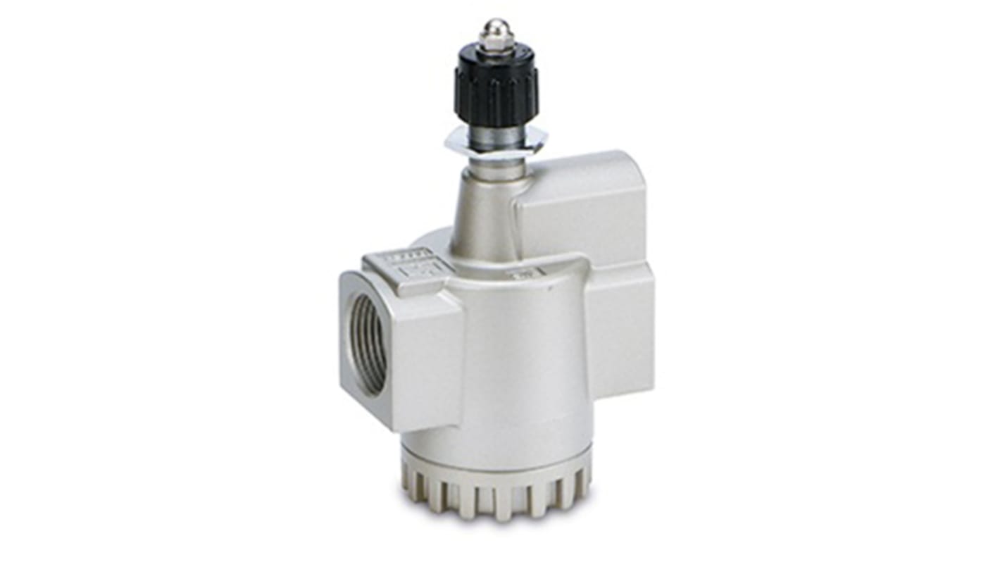 SMC AS600 Series Threaded Speed Controller, R 1 Inlet Port x 10mm Tube Outlet Port