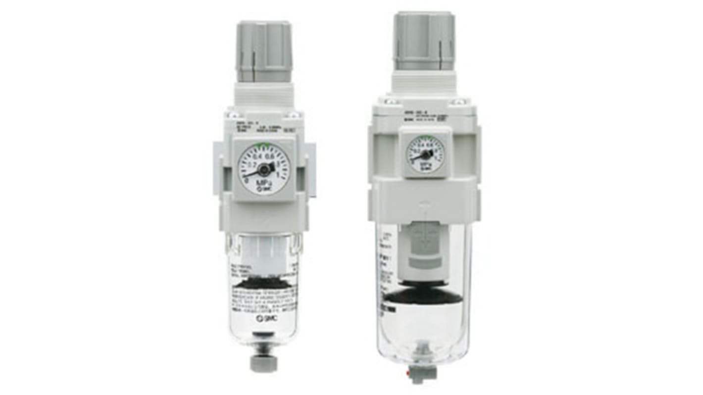 SMC AW Air Filter Regulator, 5μm, G 1/2, 100 bar