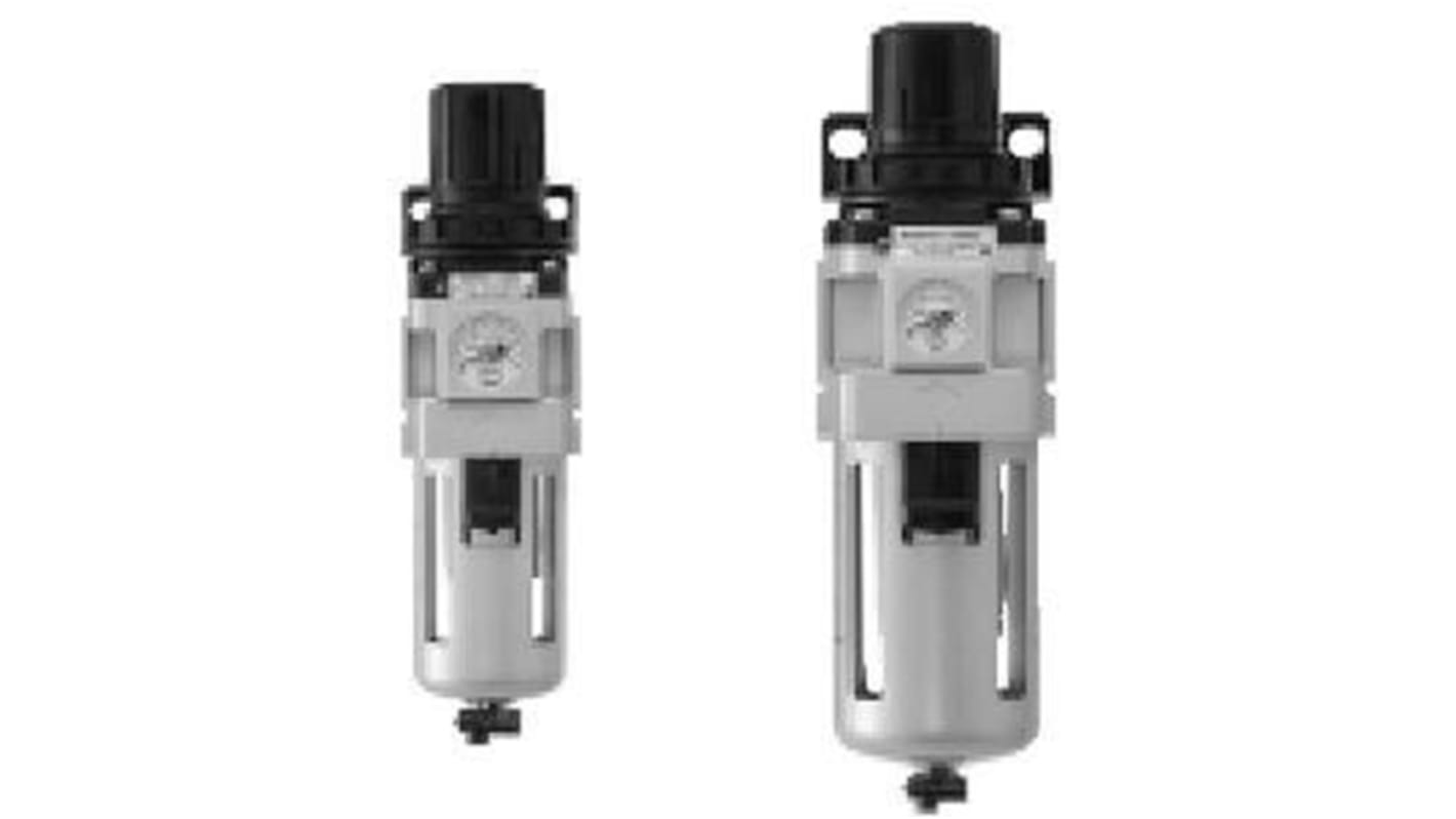 Separador neumático SMC serie AWG, rosca G 1/4, presión 10bar, filtración 5μm