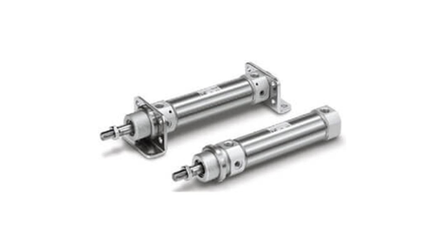 SMC Double Acting Cylinder - 32mm Bore, 40mm Stroke, CD75E Series, Double Acting