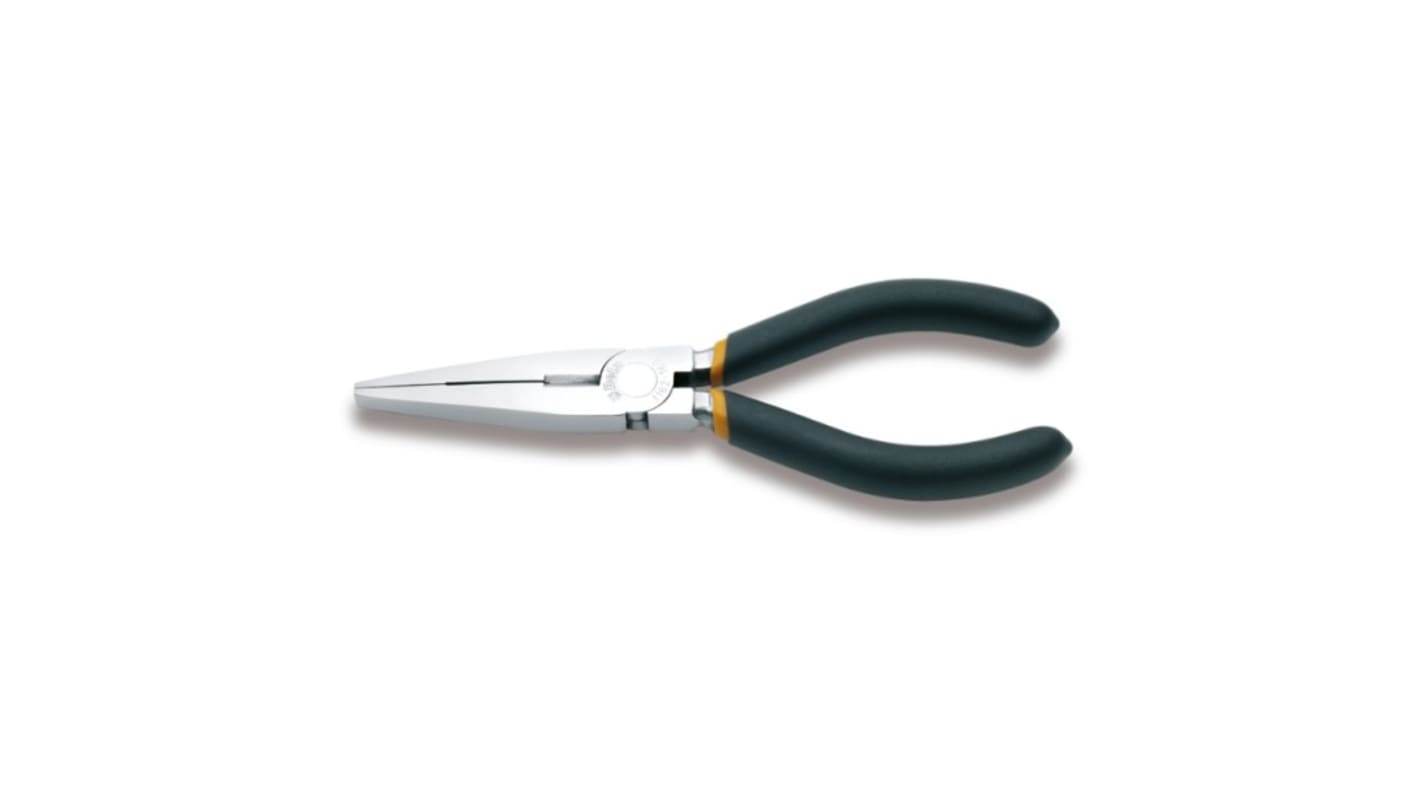 BETA Long Nose Pliers, 200 mm Overall, Straight Tip, 86mm Jaw