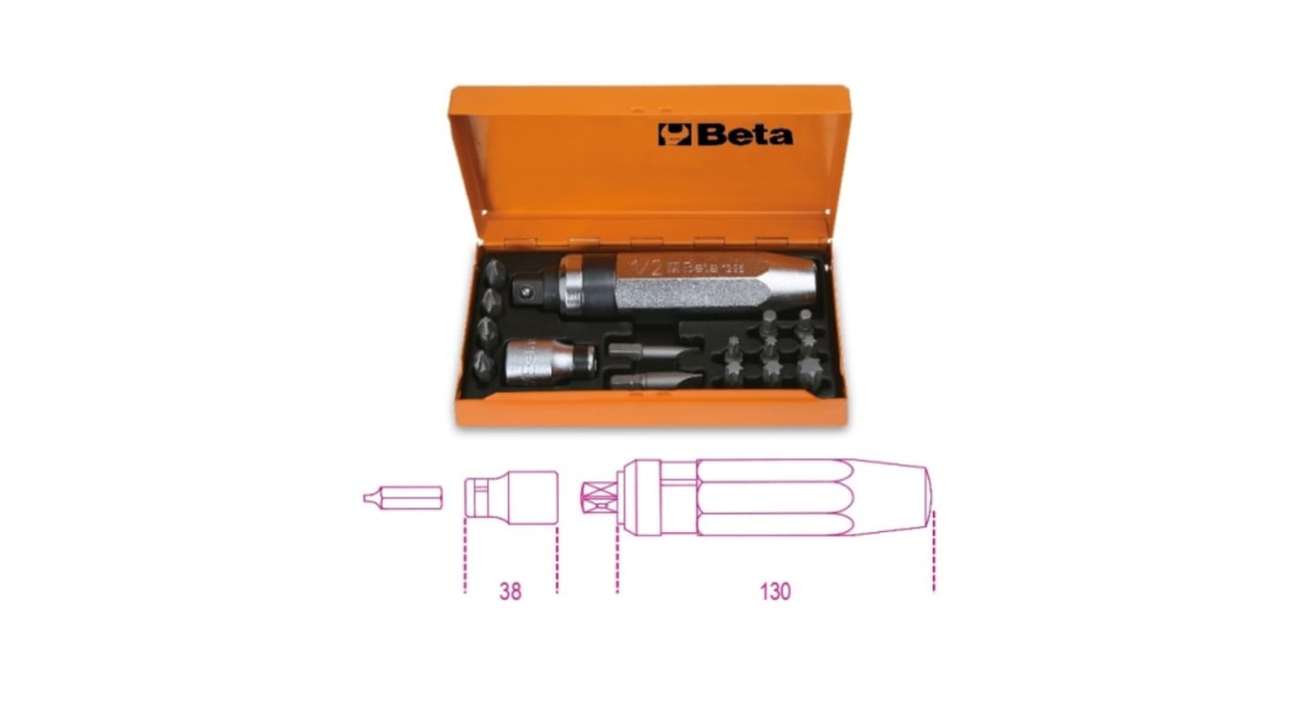 BETA Impact Screwdriver & Bit Set