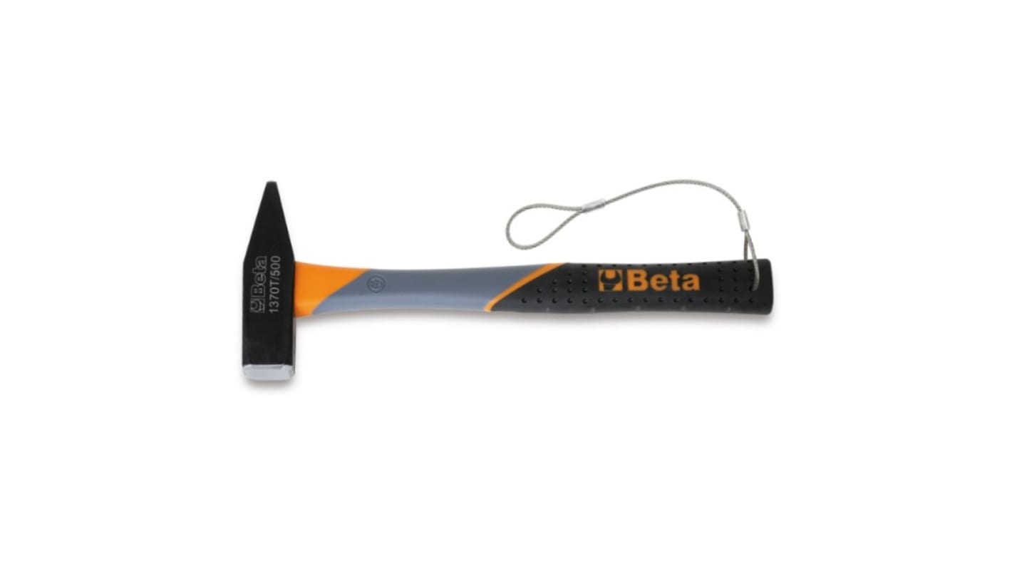 BETA Steel Mechanic's Hammer with Fibreglass Handle, 1kg
