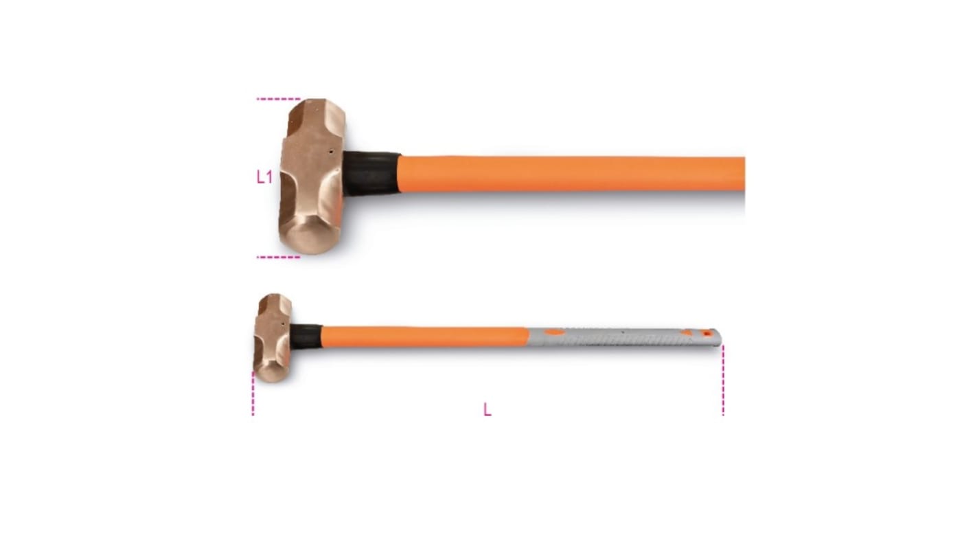 BETA Beryllium Copper Sledgehammer with Fibreglass Handle, 5kg