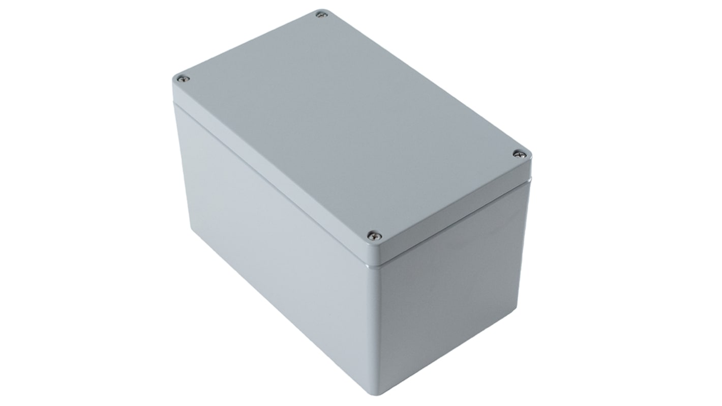 Hammond 1590Z Series Grey Die Cast Aluminium Alloy General Purpose Enclosure, IP68, 260 x 160 x 160mm