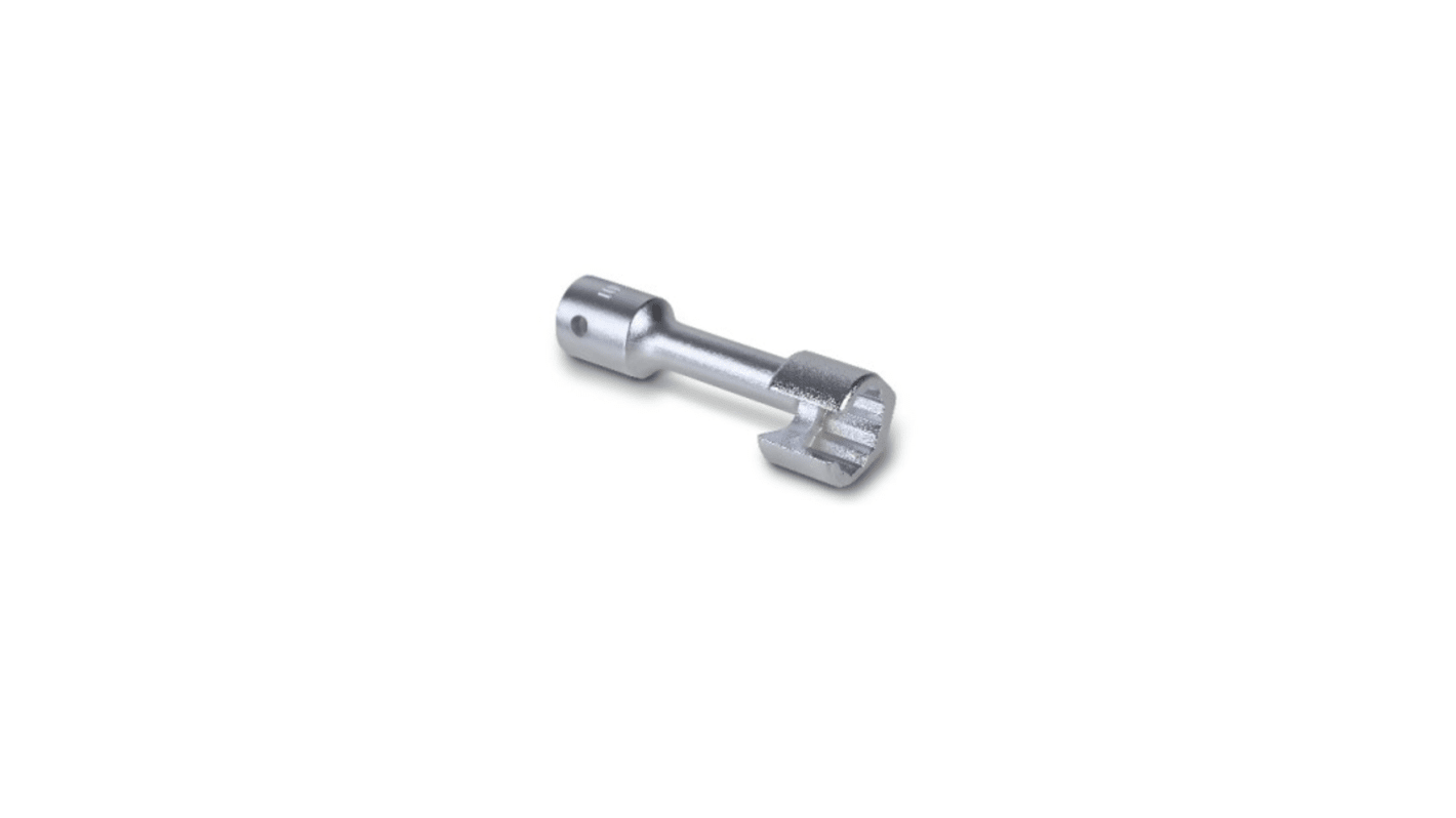 BETA Pipe Wrench, 140 mm Overall, 12mm Jaw Capacity