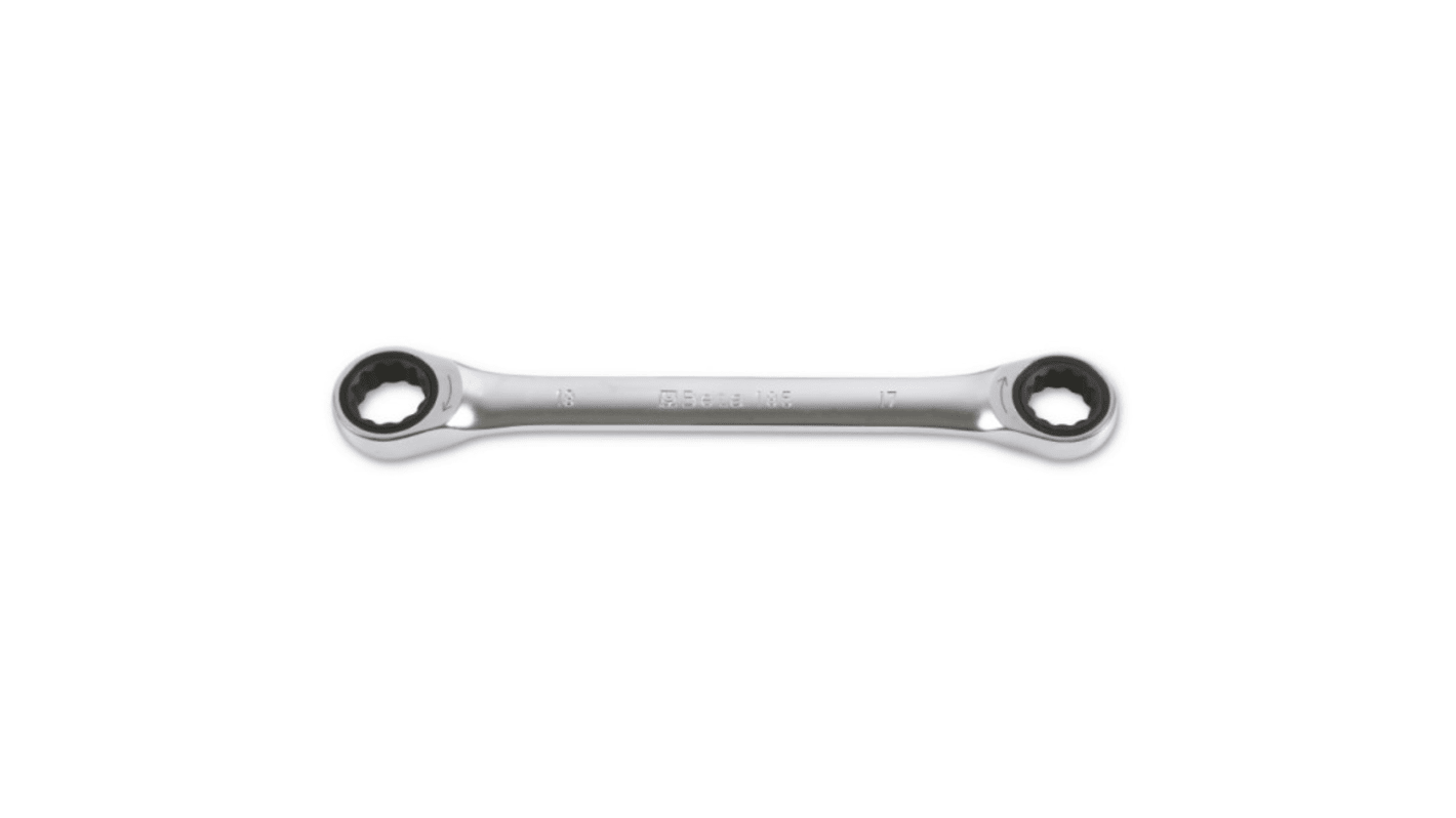 Chiave a forchetta doppia BETA, lungh. 230 mm, bocca poligonale 16mm
