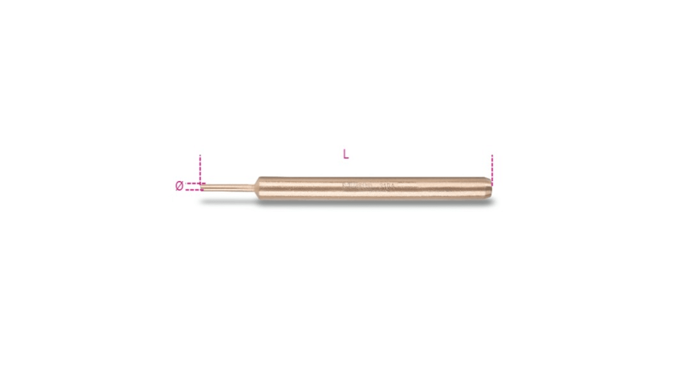 BETA 1-Piece Punch Set, 3 mm Shank, 110 mm Overall