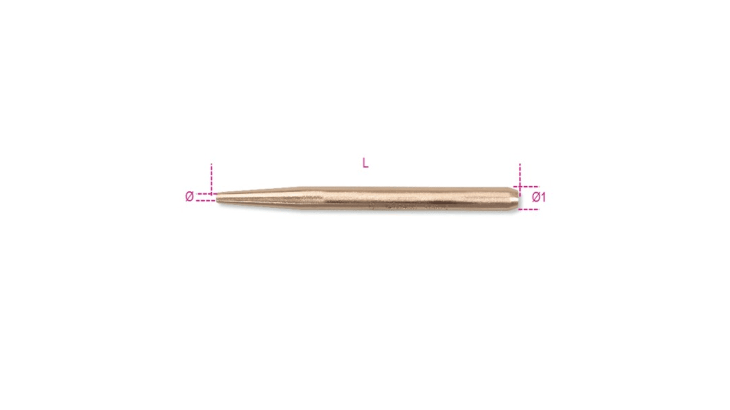 BETA 1-Piece Punch, Drift Punch, 6 mm Shank, 150 mm Overall