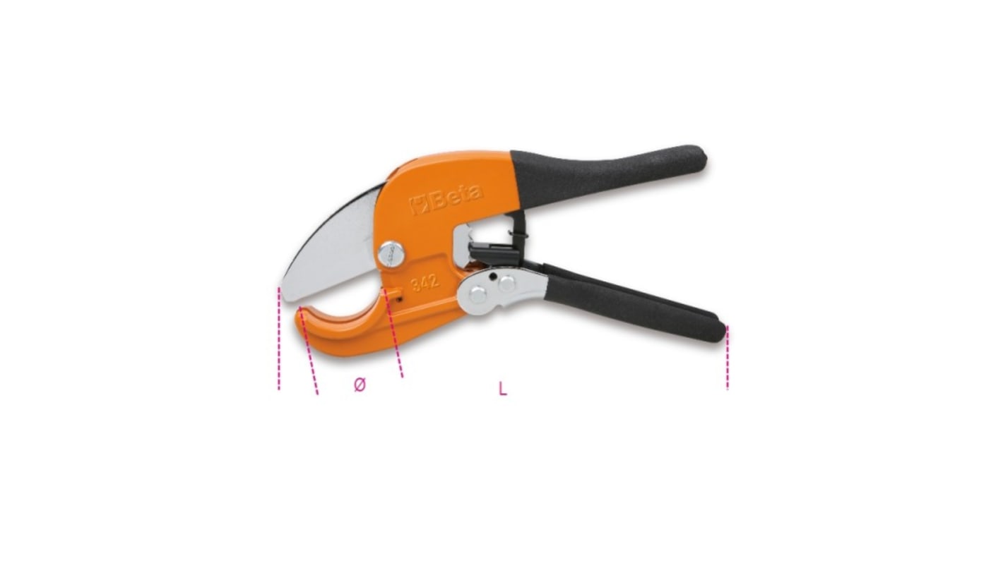 BETA Plastic Cutting Pliers 50 mm, Cuts Plastic