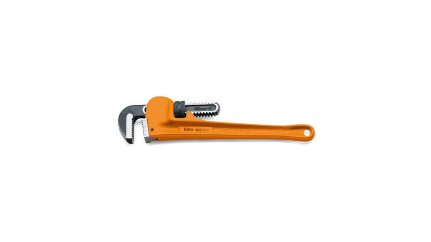 BETA Pipe Wrench, 900 mm Overall, 140mm Jaw Capacity, TPR Handle