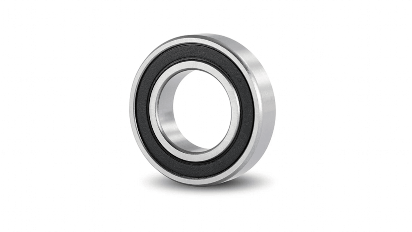 RS PRO 6202-2NSE9C3 Single Row Deep Groove Ball Bearing- Both Sides Sealed 15mm I.D, 35mm O.D