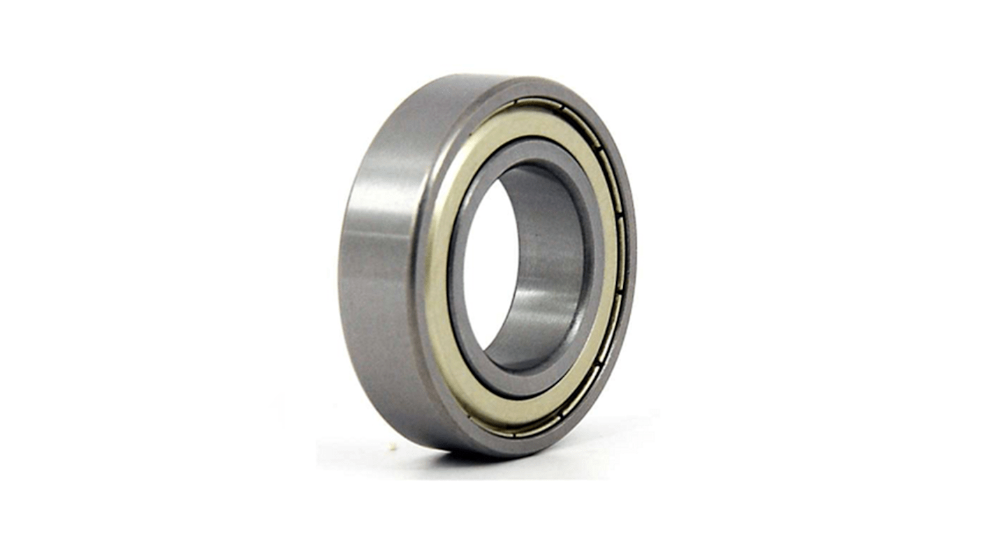 RS PRO 6203-ZE Single Row Deep Groove Ball Bearing- One Side Shielded 17mm I.D, 40mm O.D