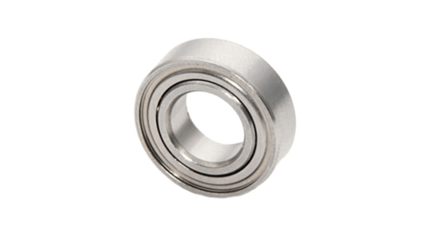 RS PRO Einreihiges Rillenkugellager Kugellager 1-reihig, Innen-Ø 6mm / Außen-Ø 15mm, Breite 5mm