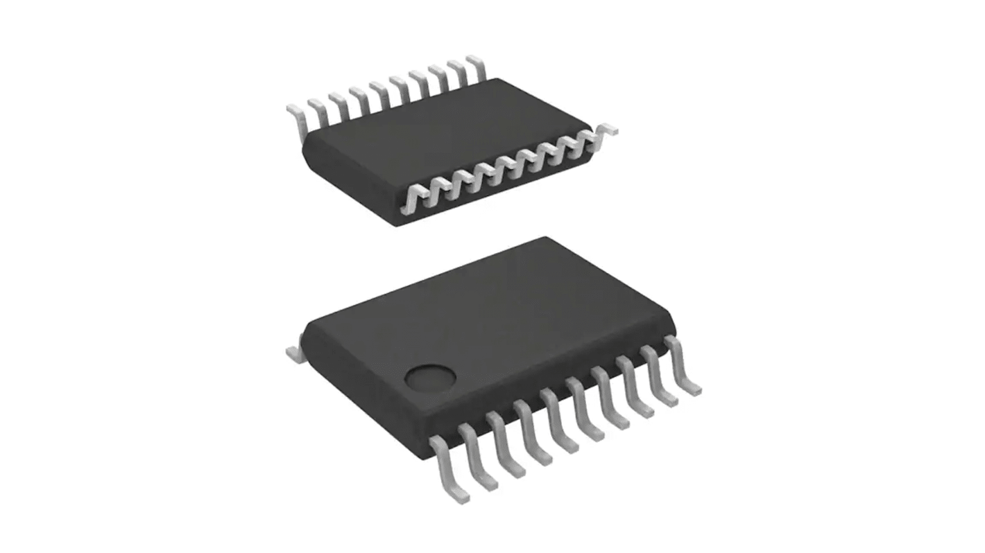 Renesas Electronics R5F10268ASP#35, 16bit RL78 Microcontroller, RL78/G12, 24MHz, 8 kB Flash, 20-Pin LSSOP