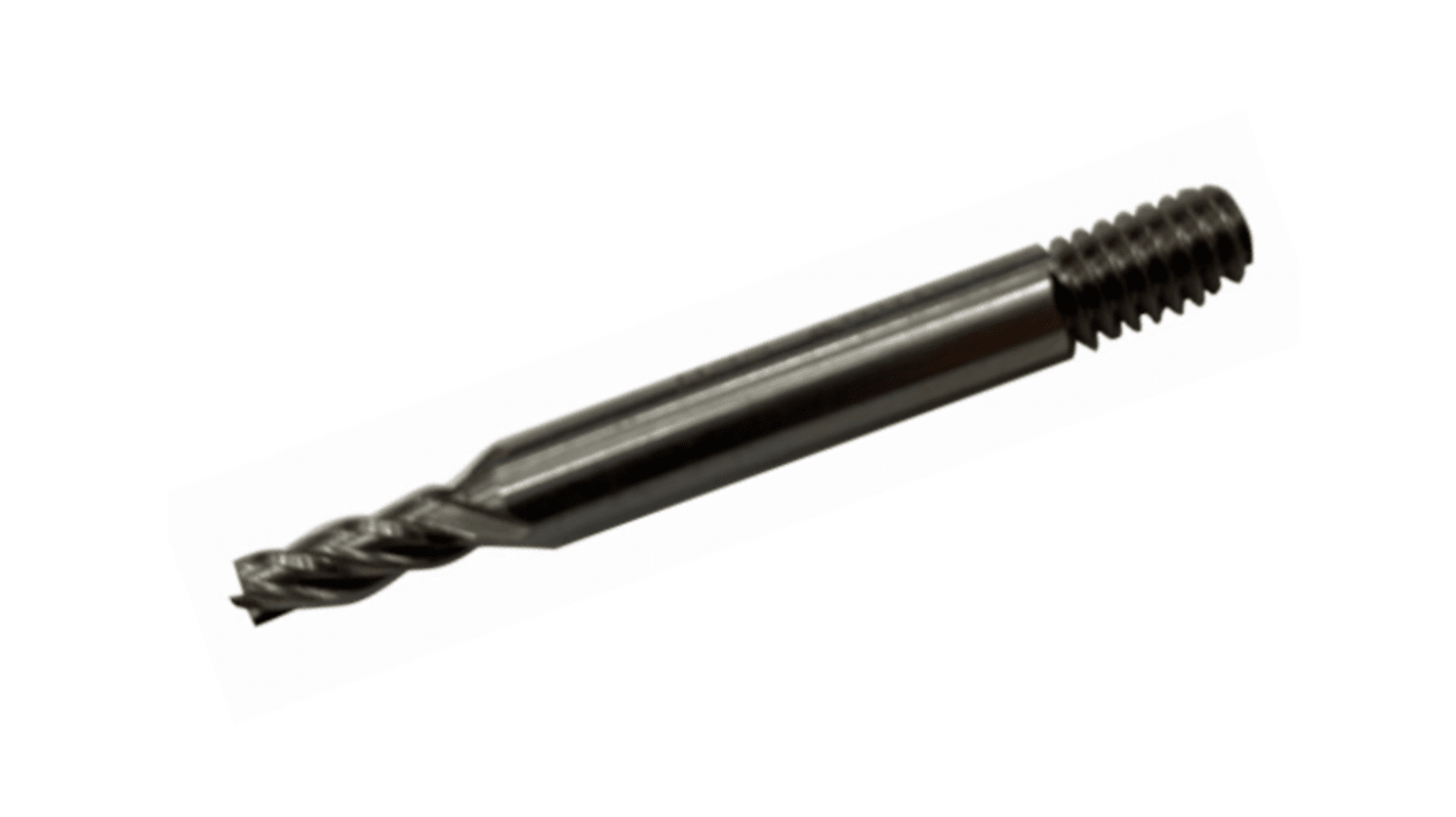 RS PRO End Mill, 4mm Cutter, High Speed Steel, 12.5mm Cut