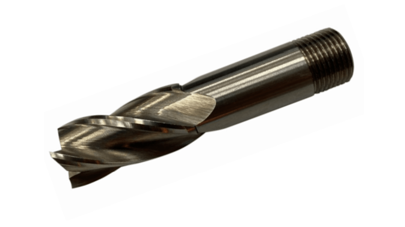 RS PRO End Mill, 20mm Cutter, High Speed Steel, 38mm Cut
