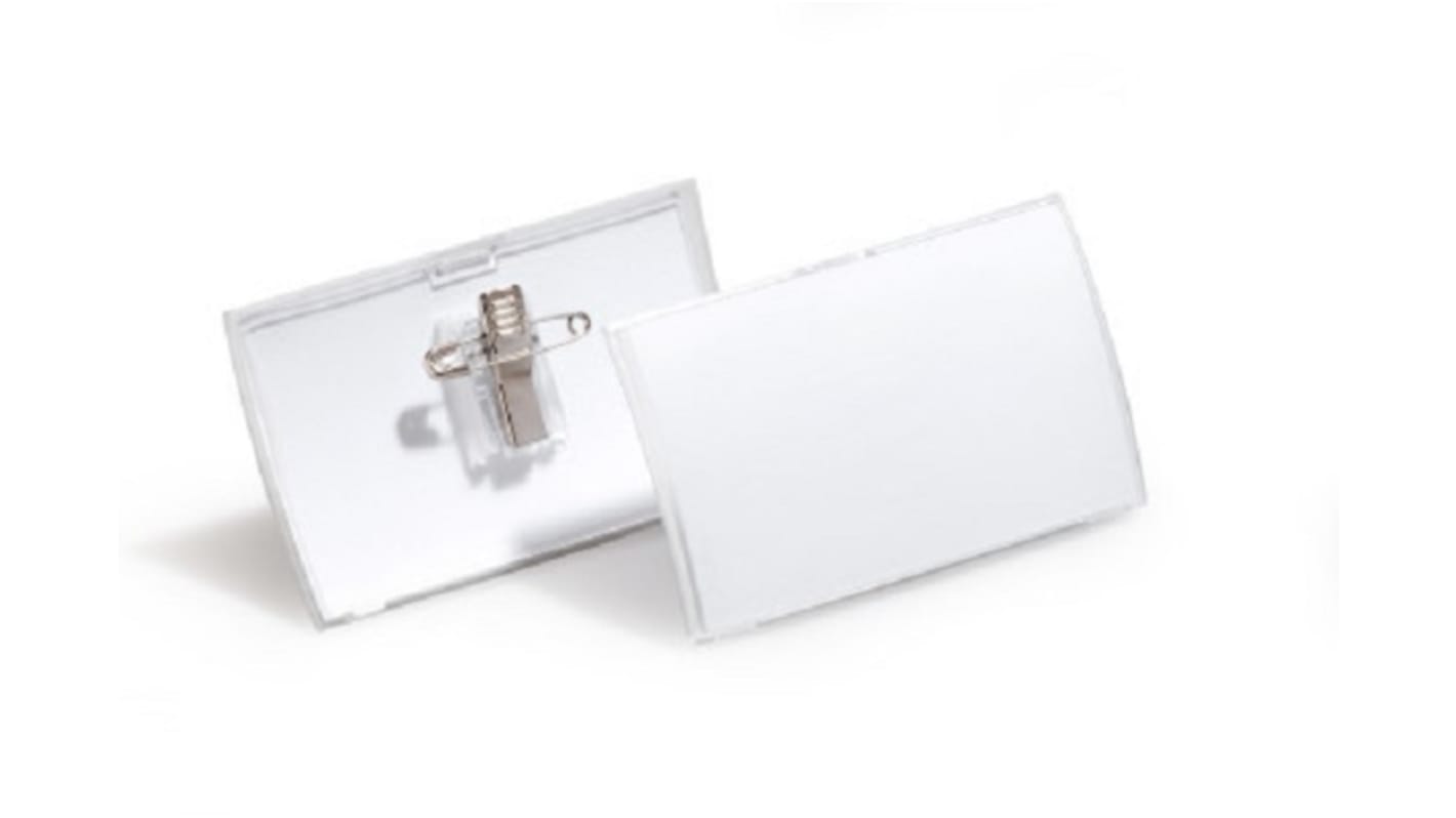 Cordón extensible para identificadores Durable 832901, Negro, Metal, incluye Cierre magnético