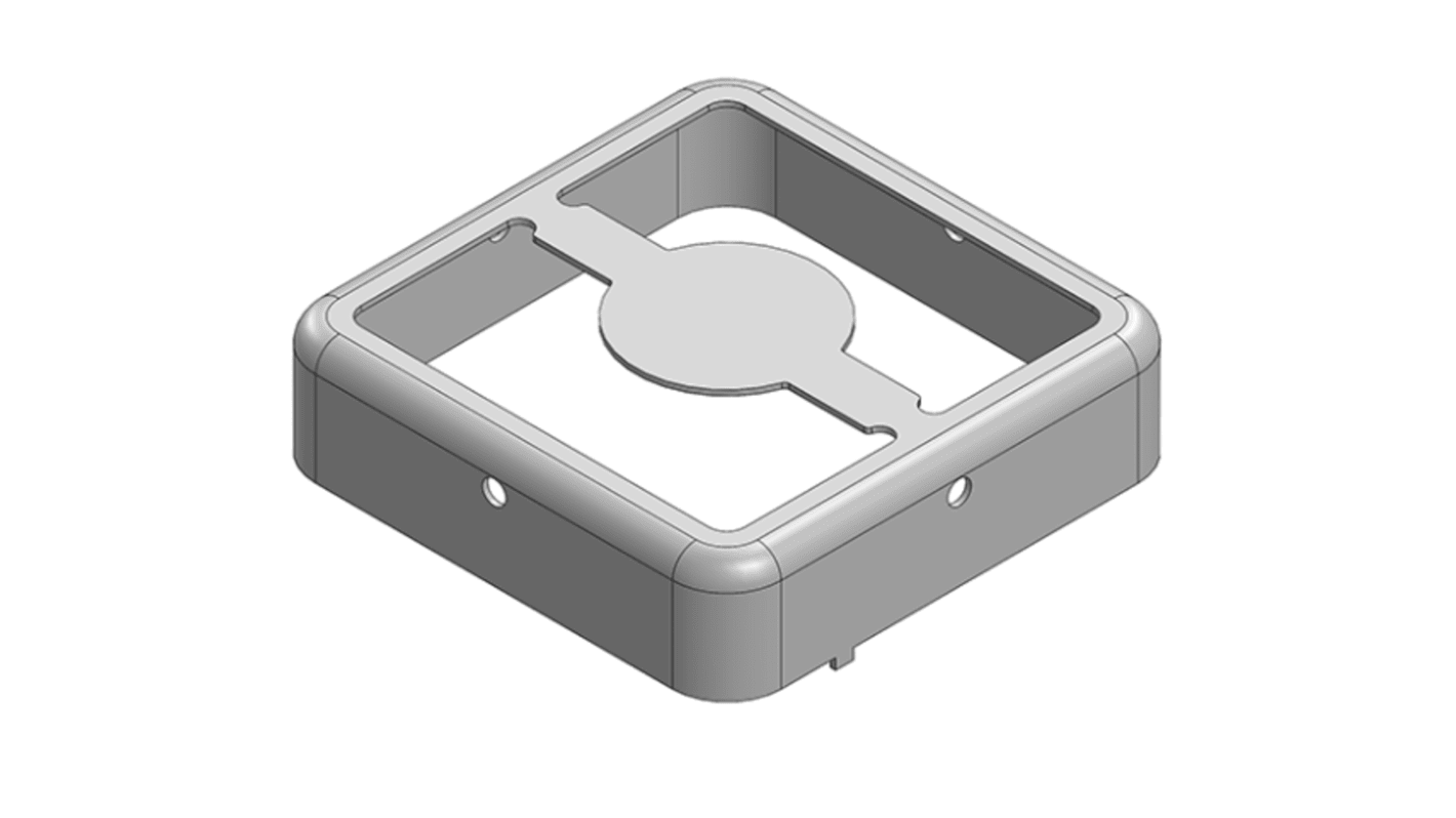 Caja de apantallamiento de Acero estañado, interior 25.7 x 25.7 x 6.5mm