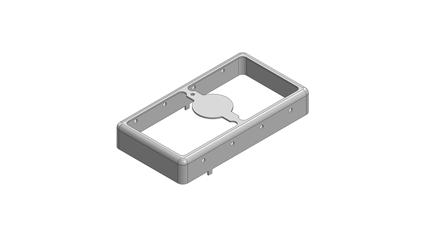 Caja de apantallamiento de Acero estañado, interior 35.5 x 19 x 5.5mm