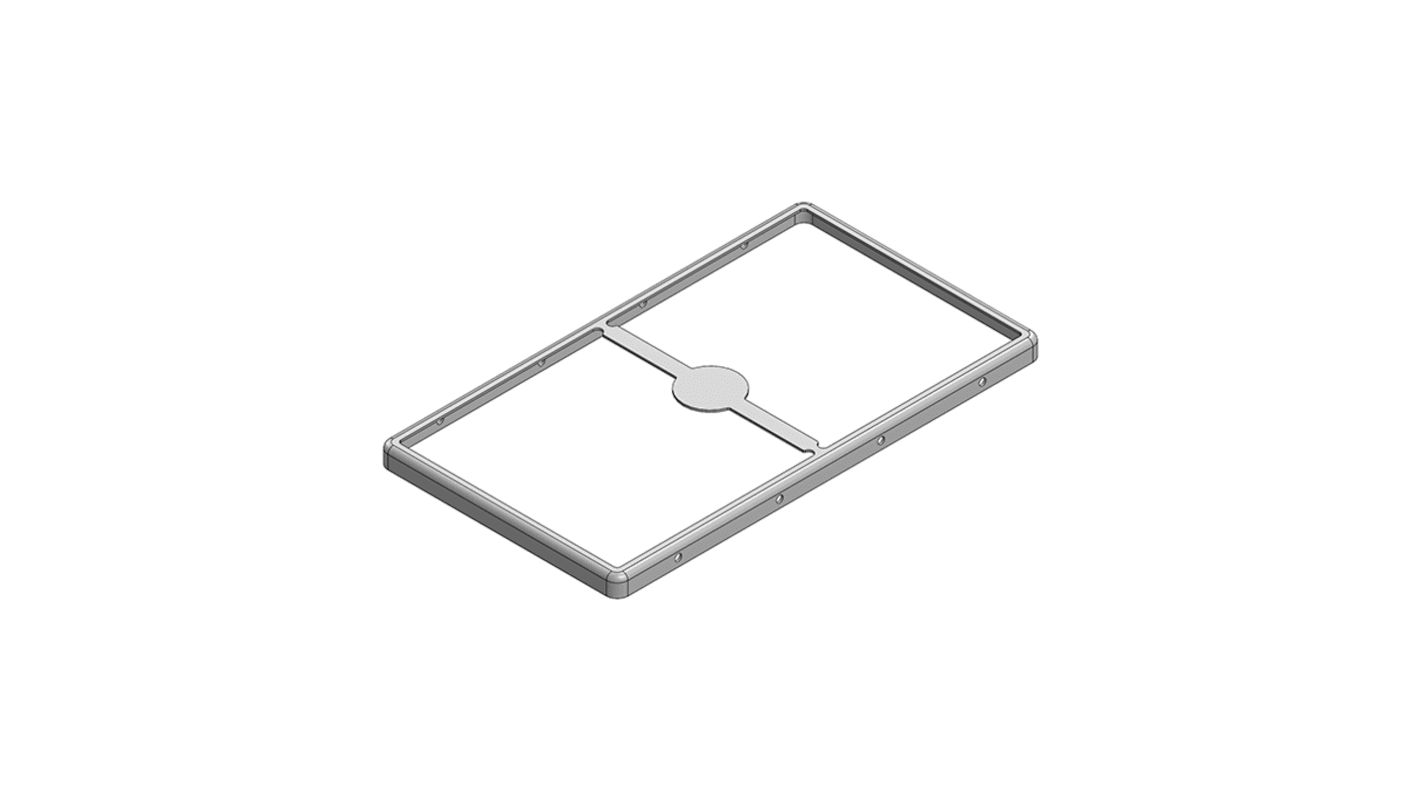 Masach Tech Tin Plated Steel Shielding Cage Seamless Frame, 63.1 x 35.5 x 2.8mm