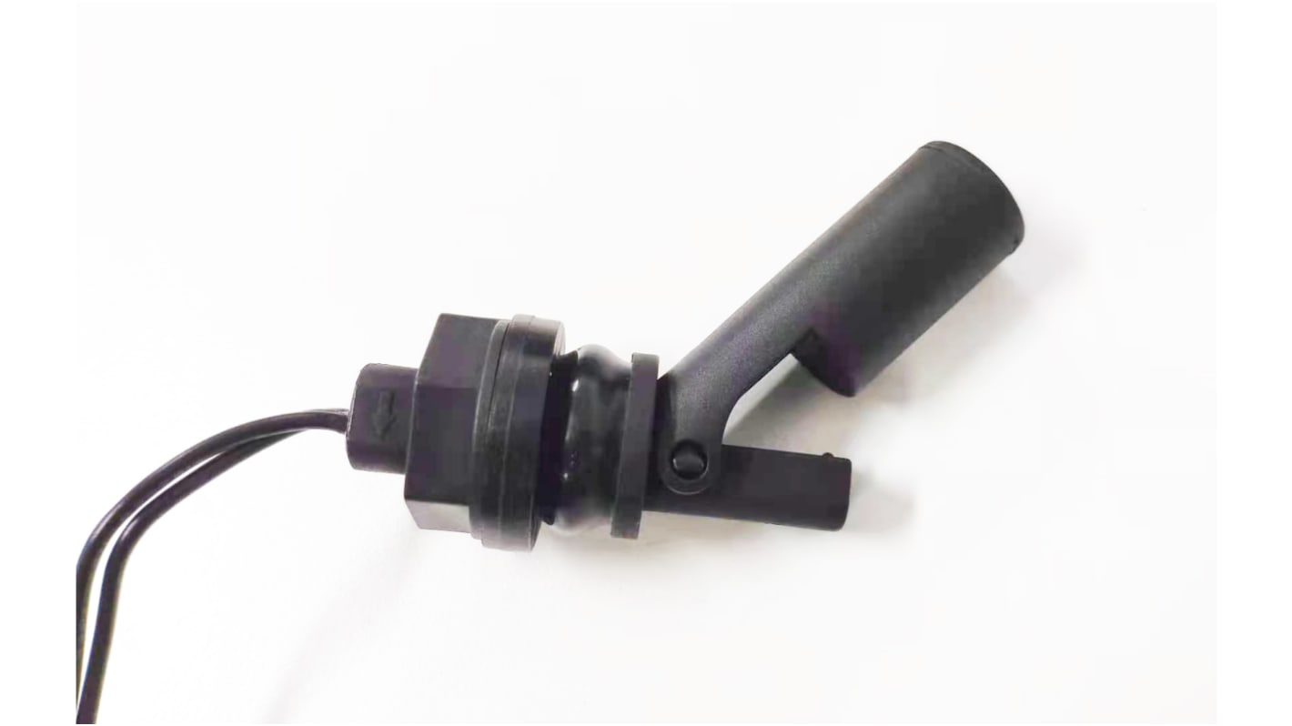 RS PRO 浮球开关, 侧面安装, NO, 最大直流350V, 最高75°C, 线长500mm