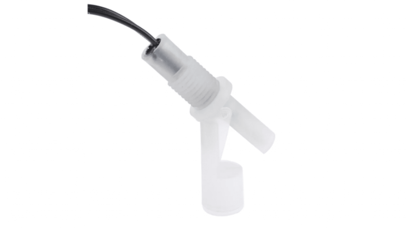 RS PRO Surface Mount Polypropylene Float Switch, Float, 1m Cable, NO