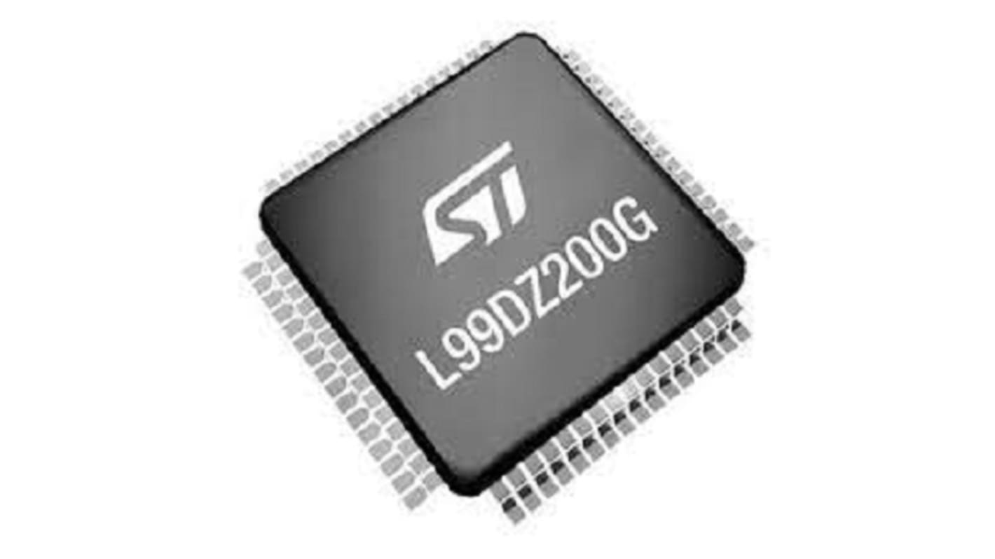 STMicroelectronics Dual H Bridge Driver L99DZ200GTR, 64-LQFP, 64-Pin, 28 V, DC, H-Brücke