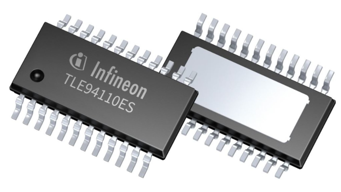 Infineon 电机驱动芯片, PWM逻辑, PG-TSDSO-24, 24针, 40V电源, 2 A输出