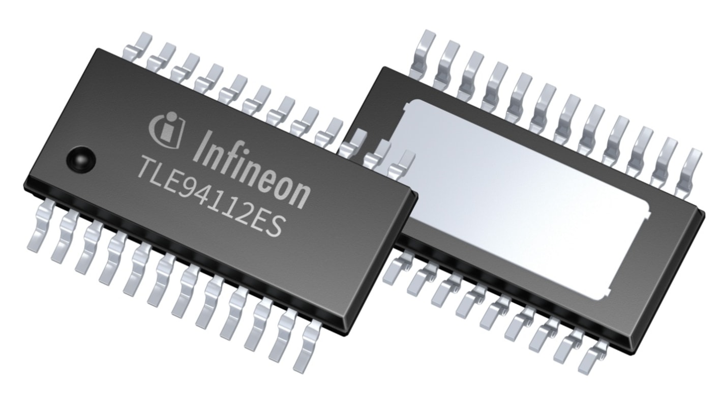 Infineon TLE94112ESXUMA1, Motor Driver, 2 A, 40V 24-Pin, PG-TSDSO-24