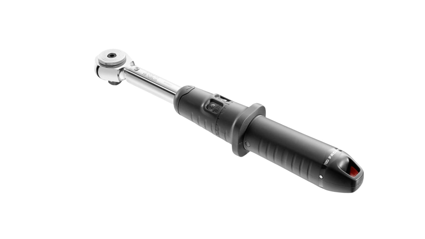 Facom Click Torque Wrench, 10 → 50Nm, 3/8 in Drive, Square Drive
