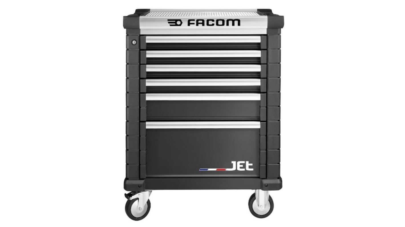 Facom 6 Drawer Steel Wheeled
