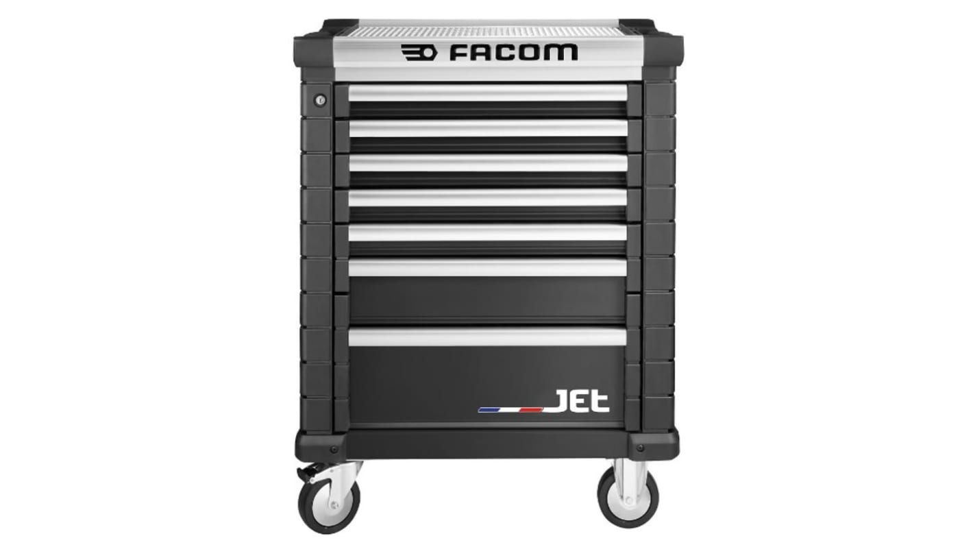 Facom 7 Drawer Steel Wheeled