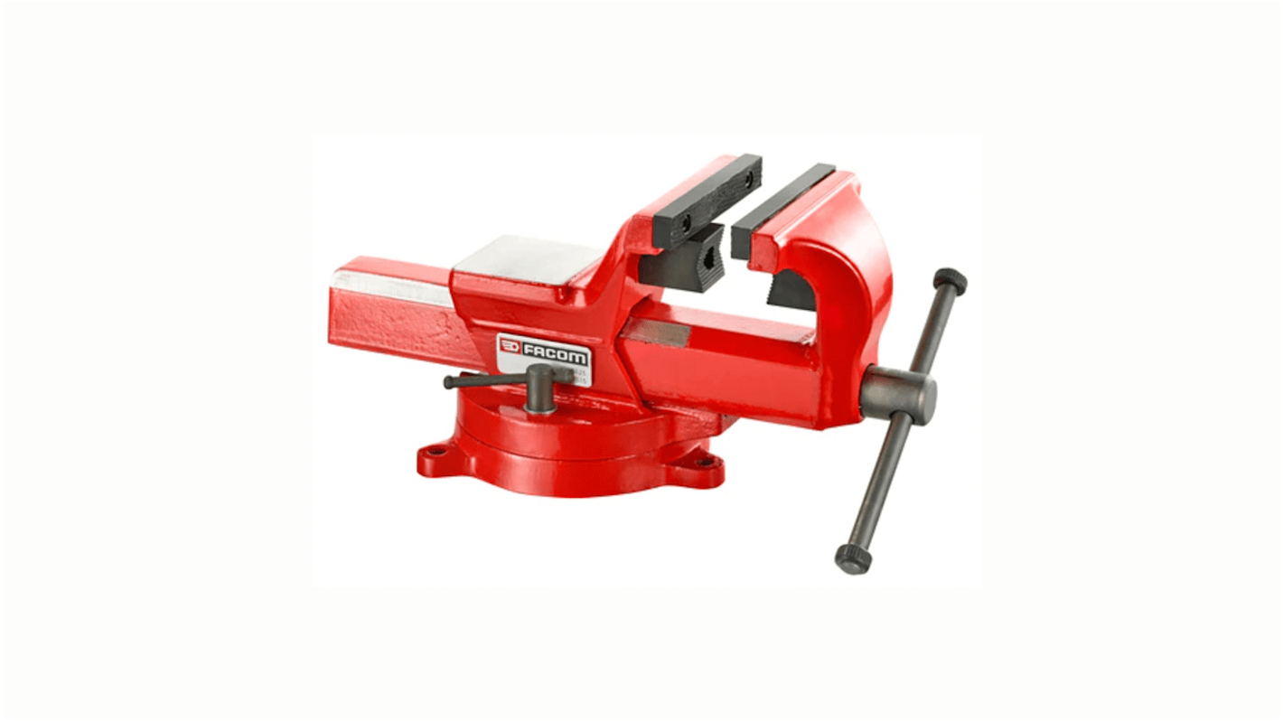 Facom Bench Vice 63mm x 125mm, 9.7kg