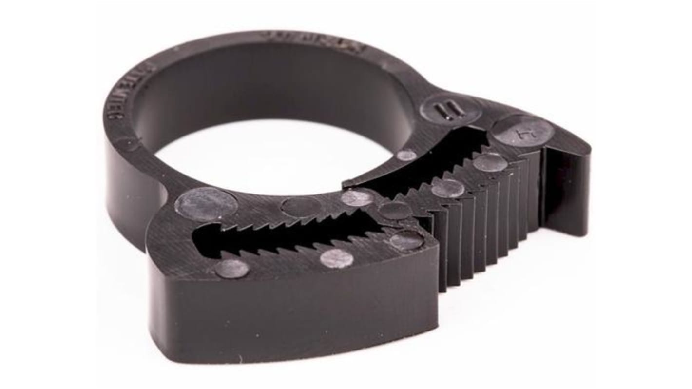 RS PRO Nylon  Snap Grip Hose Clamp, 29.4 → 32.7mm ID