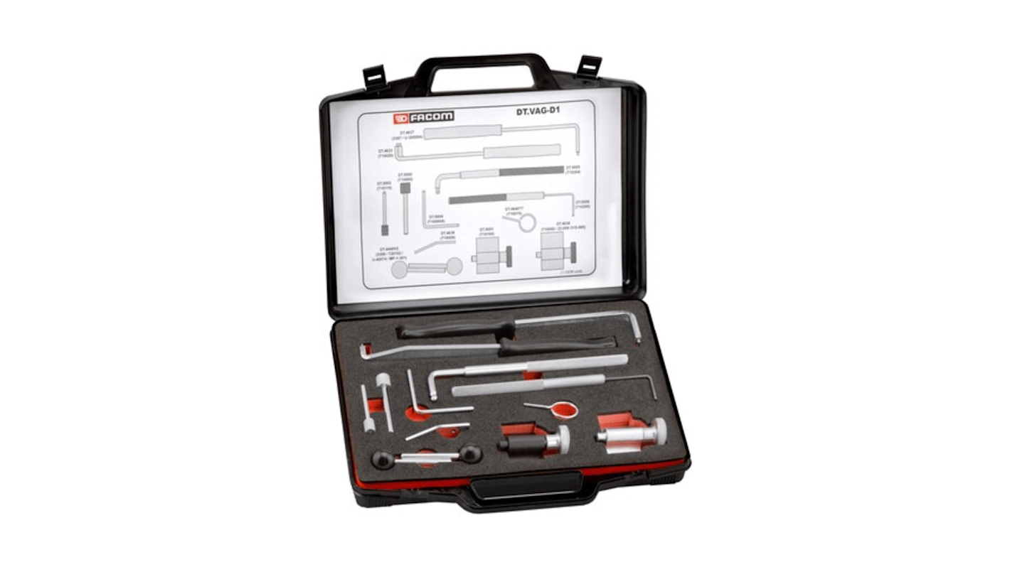 Facom 13 Piece Automotive Tool Kit with Case