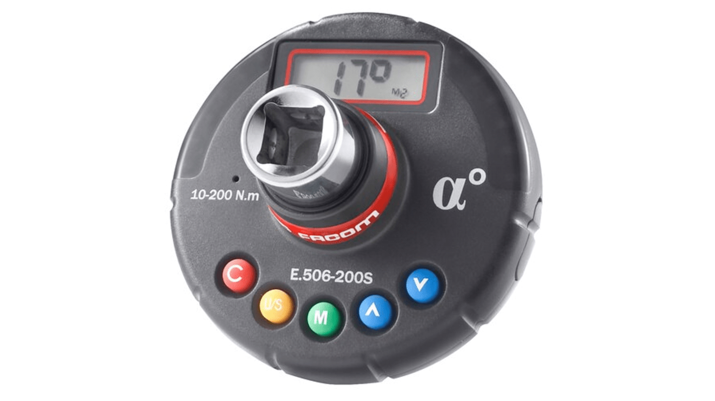 Facom Digital Torque Tester, 40 → 200Nm, 1/2in Drive, ± 3 % Accuracy