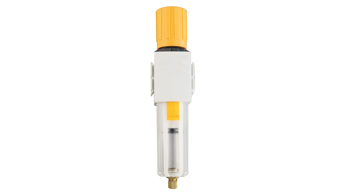 RS PRO EA2000 Filter Regulator, 40μ, G 1/4, Manual, 10 bar
