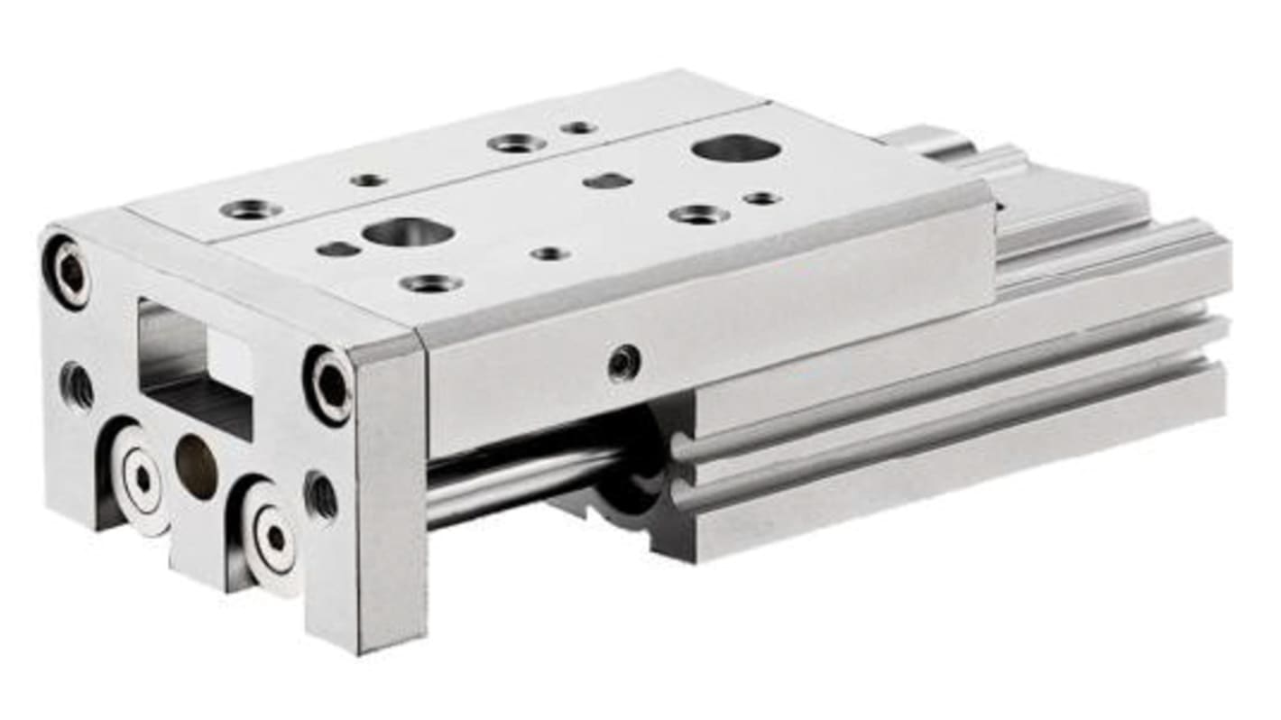 RS PRO Pneumatic Guided Cylinder - 12mm Bore, 50mm Stroke, ELS Series, Double Acting