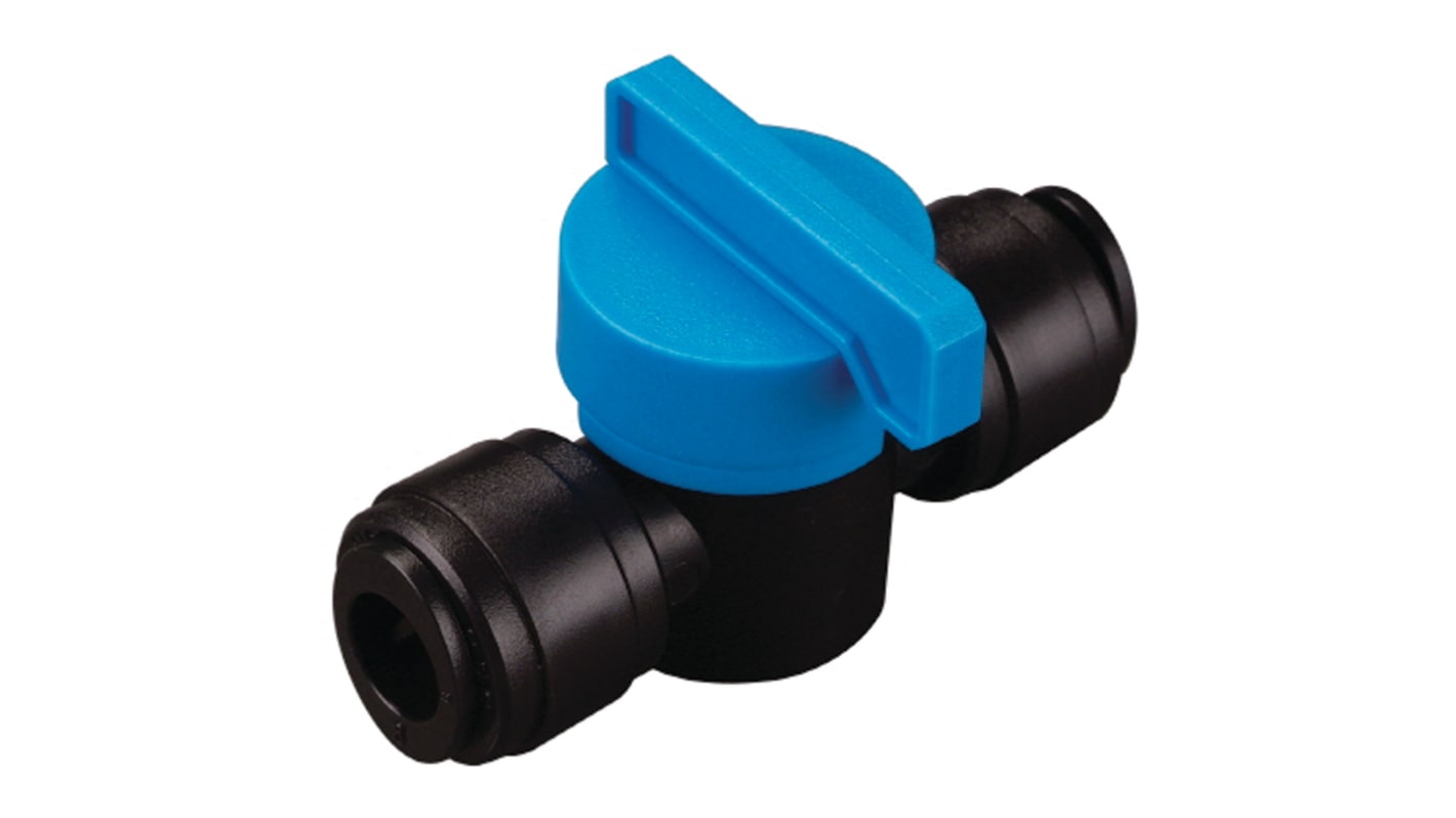 RS PRO Manual Pneumatic Relay Pneumatic Manual Control Valve HBVU Series, One Touch Fitting 12 mm, 12mm, III B