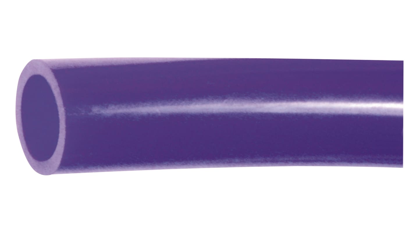 Tubo per aria compressa RS PRO in Poliuretano, Ø int. 6.5mm, Ø est. 10mm, lungh. 50m, col. Blu