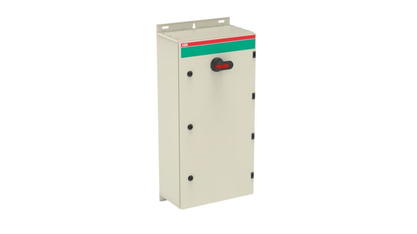 ABB 3P Pole Screw Mount Switch Disconnector - 250A Maximum Current, 200kW Power Rating, IP65