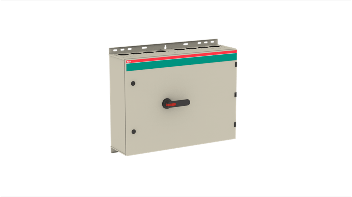 ABB 6P Pole Screw Mount Switch Disconnector - 200A Maximum Current, 110kW Power Rating, IP65