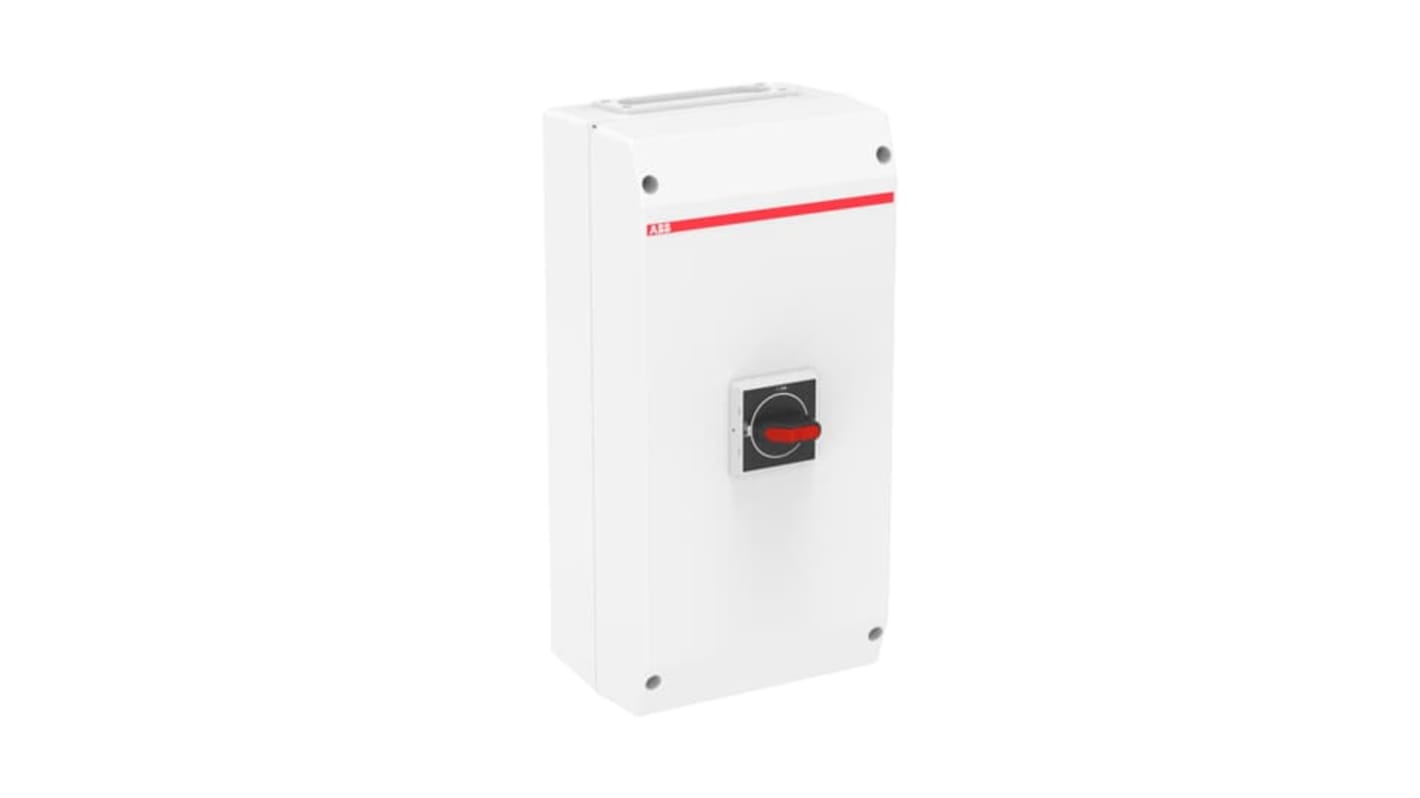 Interruptor seccionador, 3P, NA, Corriente 100A, Potencia 37kW, IP65 1SCA022469R0610